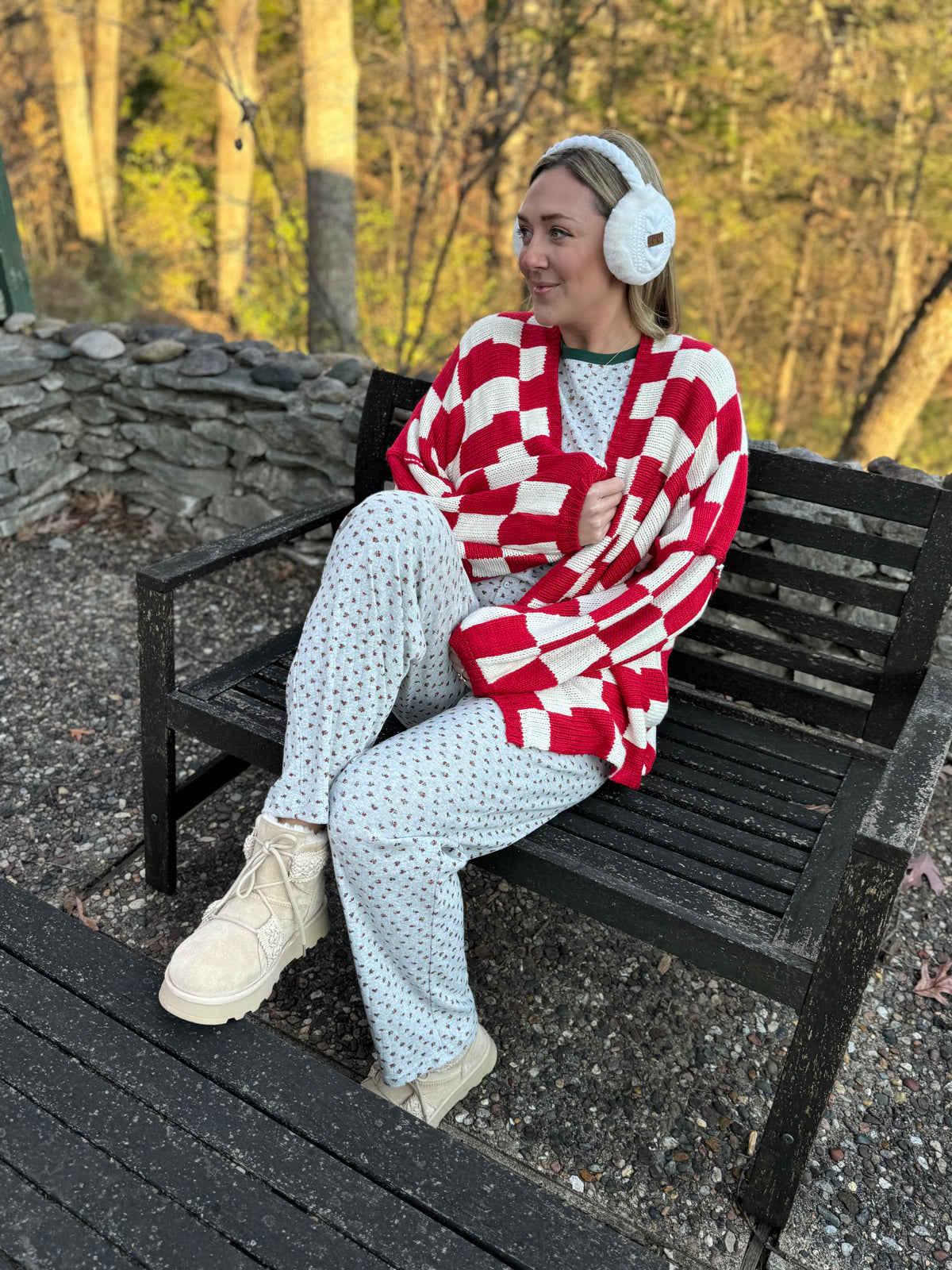 Floral Print Pajama Set