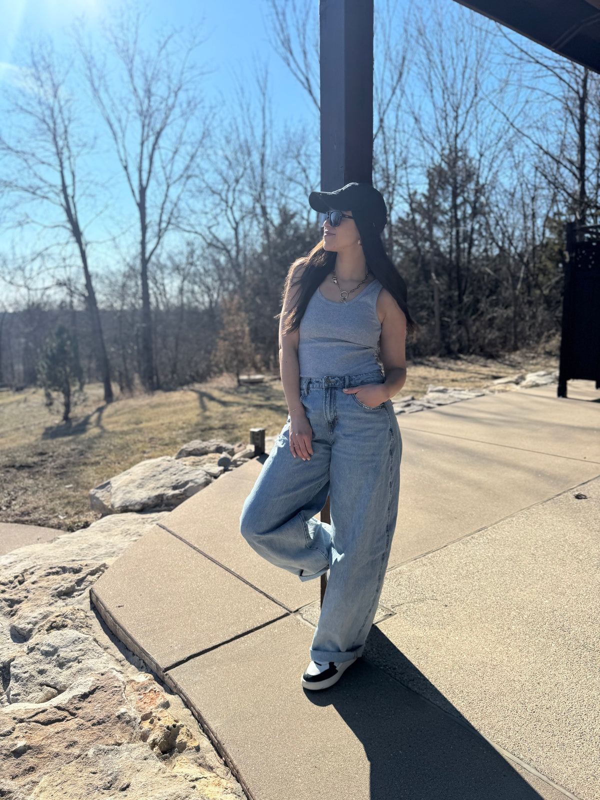 Heather Grey Tank Top