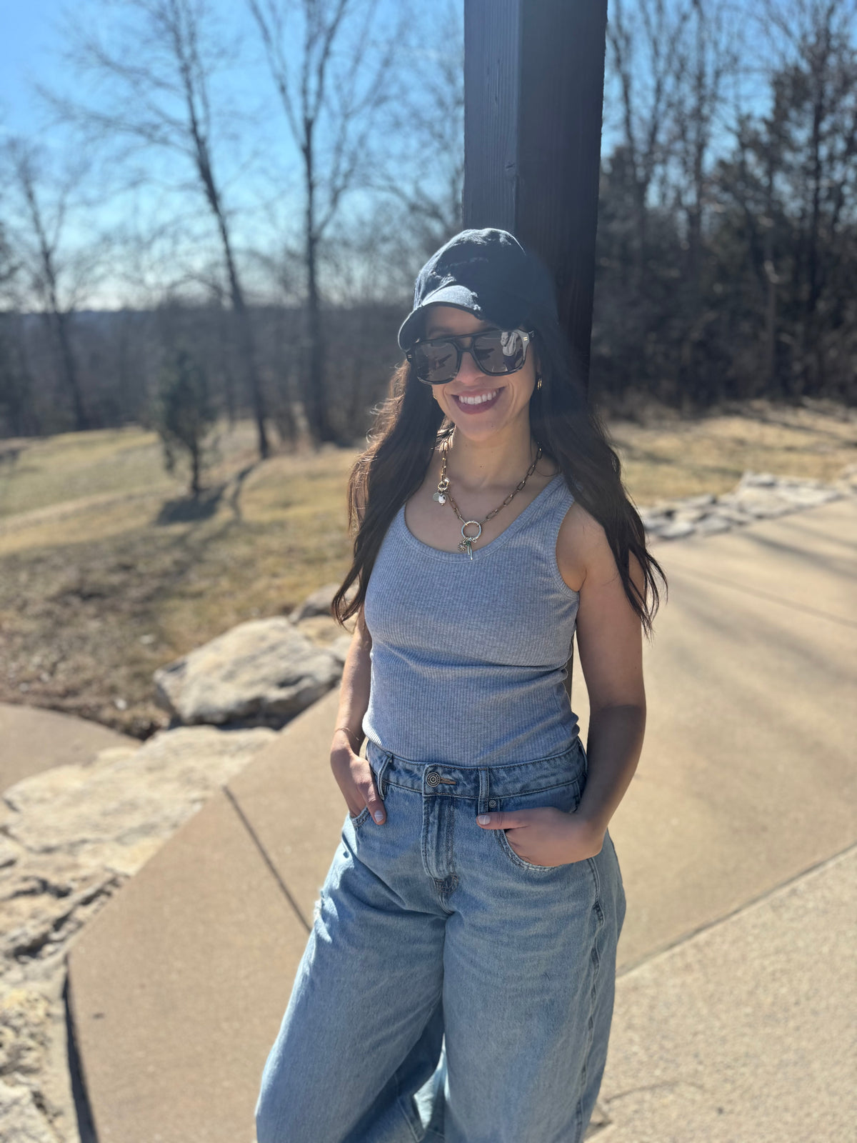 Heather Grey Tank Top