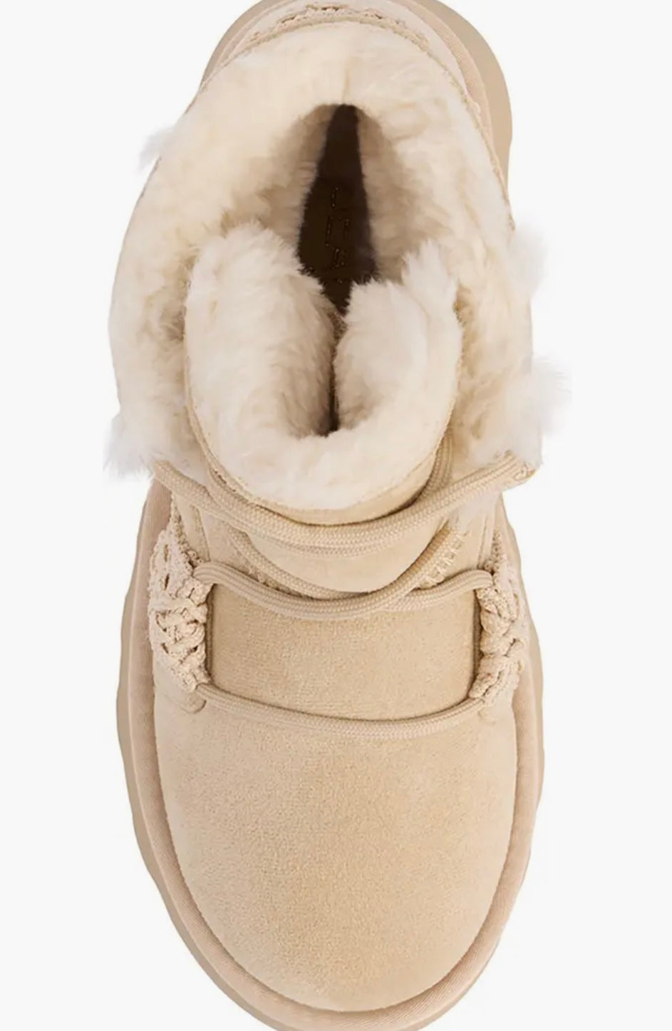 Matterhorn Faux Fur Bootie in Natural